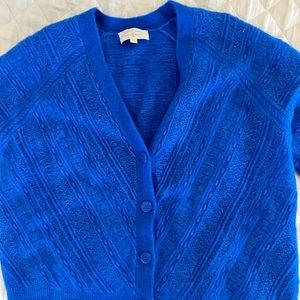 Sezane blue sweater size small